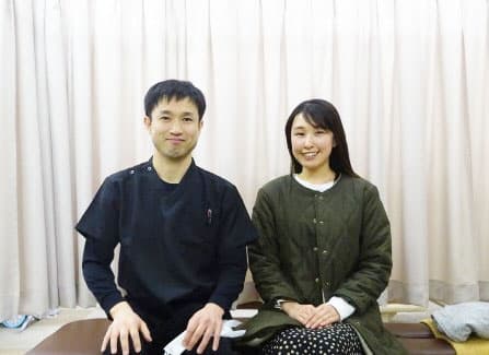 岡野 沙耶香様と院長のツーショット